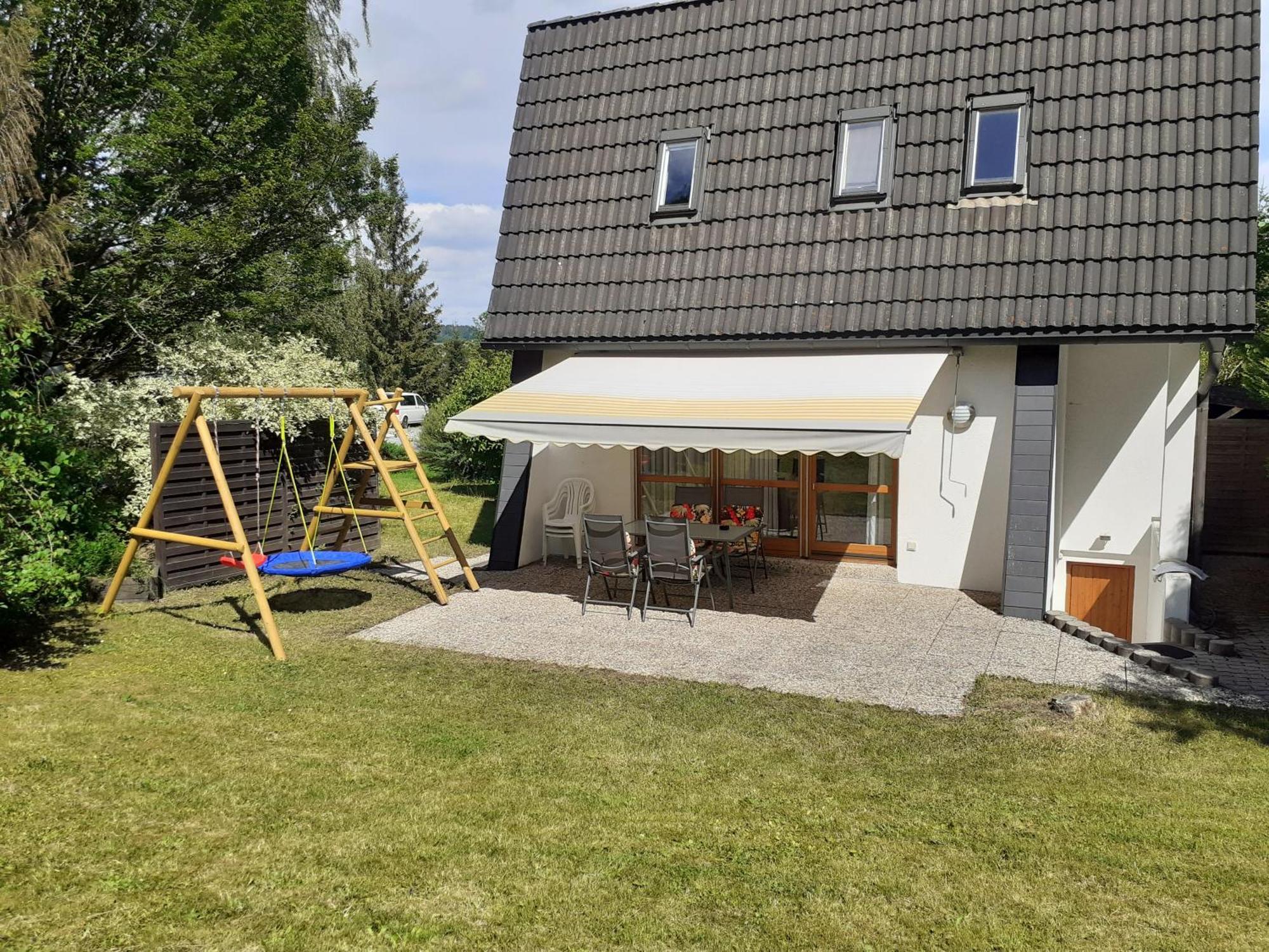 Ferienhaus Am See Lichtenberg Bayern Frankenwaldsee Exteriör bild